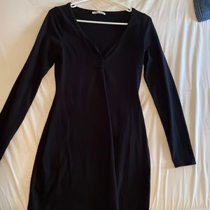 Reformation Jeans black mini dress